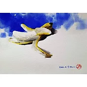 【玲廊滿藝】(阿力)余思瑩-《台灣金蕉》A27x19cm