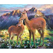 【玲廊滿藝】盧來全- 福祿緜長38x45.5cm