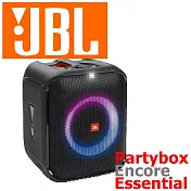 JBL Partybox Encore Essential 100W震憾音效 動態燈光防潑水 手提式派對喇叭 公司貨保固一年 黑色