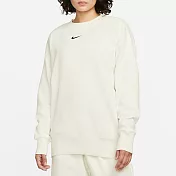 NIKE Sportswear Phoenix Fleece 女長袖上衣-DQ5734133 XS 白