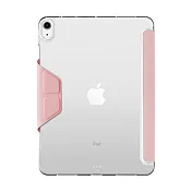 JTL / JTLEGEND iPad 10th 10.9吋 Ness相機快取多角度折疊防潑水布紋皮套 粉