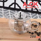 A-OK養生泡茶壺-200ml-1入組
