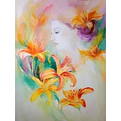 【玲廊滿藝】麗子Emily-母親花40x30cm