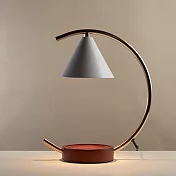 D&M 香氛蠟燭融蠟燈 月沐白