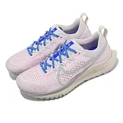 Nike 越野跑鞋 Wmns React Pegasus Trail 4 女鞋 粉紅 藍 小飛馬 DJ6159-600 24.5cm PEARL PINK/WOLF GREY