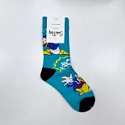 【Wonderland】暴怒鴨鴨中筒襪(5色) FREE 綠色