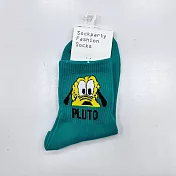 【Wonderland】ins風卡通圖騰短襪(5色) FREE 綠色