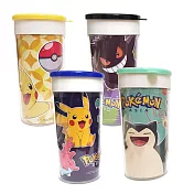 (4入)Pokémon 精靈寶可夢 神奇寶貝隨手杯200ML 每款各1
