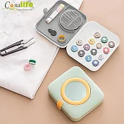 [Conalife]  創意放大鏡便攜針線套裝組 （1組）-淺綠色