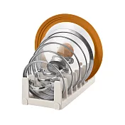 《tescoma》Flexispace 8格鍋蓋收納架 | 鍋蓋座 8格鍋蓋收納架