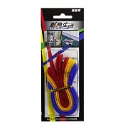 創意生活 背對背綁線帶 1.2*15cm (12入) 臺灣製（P90202）顏色隨機