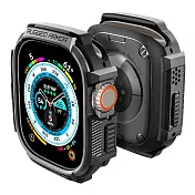 Spigen Apple Watch Ultra(49mm)_Rugged Armor 防摔保護殼 黑