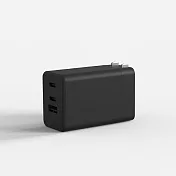 POLYBATT GAN02-65W 氮化鎵快速充電器 黑色