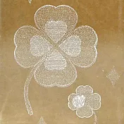 【iSFun】七彩旋轉*夢幻水晶玻璃擺飾 幸運草