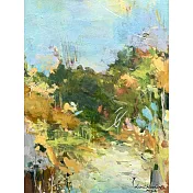 【玲廊滿藝】劉巧玲-星期一在山裡33x24cm