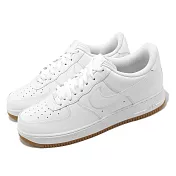 Nike 休閒鞋 Air Force 1 07 男鞋 白 膠底 經典 AF1 皮革 小白鞋 基本款 DJ2739-100