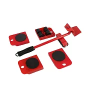 重物搬運五件套 紅色