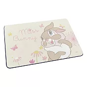 【Disney 迪士尼】軟式珪藻土吸水地墊 兔子系列 珪藻土 軟式地墊 地墊 (60*40*0.5cm) 花朵邦妮