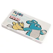 【Disney 迪士尼】隨身口罩收納盒 兔子系列 口罩盒 零錢收納 收納盒 (18.4*10.4*1.5cm) 奔跑鴨霸兔崽子