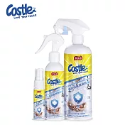 【castle家適多】長效抑菌消臭清潔組 (長效抑菌消臭噴霧 20ml+180ml+500ml)