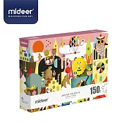 《MiDeer》-- 巴黎假期藝術拼圖(150片) ☆
