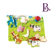 美國B.Toys感統玩具 尋找打卡點-農場厚片