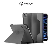 【磁力升級版】VOYAGE CoverMate Deluxe iPad Pro 11吋(第4/3/2代)磁吸式硬殼保護套 灰色
