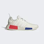 Adidas NMD R1 [HQ4451] 男女 休閒鞋 運動 經典 襪套式 彈力 避震 三葉草 奶油白 藍 紅