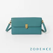 ZODENCE NIKO進口牛皮手拿皮夾包 綠