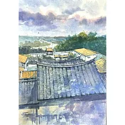 【玲廊滿藝】羅宇成-臺南白河即景（7）19x27cm