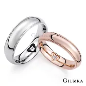 GIUMKA情侶戒指攜手共進尾戒男女情人對戒單個價格 MR03051 10 銀色美國圍10號
