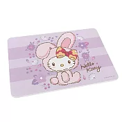 Sanrio 三麗鷗 珪藻土吸水地墊 兔年凱蒂 地墊 珪藻土 (60*39*0.9cm) 柔紫花兔