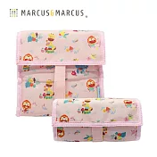 【MARCUS＆MARCUS】動物樂園攜帶式保溫保冷餐袋-粉
