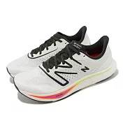 New Balance 競速跑鞋 Fuelcell Rebel V3 2E 男鞋 寬楦 白 黑 MFCXCW3-2E 28cm WHITE/BLACK