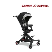 RadioFlyer 德爾塔雙向摺疊 嬰兒手推車 6m+ 炭巖黑