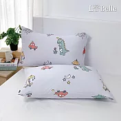 義大利La Belle《童趣生活》海島針織棉信封枕套--2入