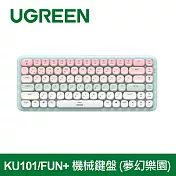 綠聯 KU101/FUN+ 機械鍵盤（夢幻樂園）