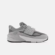 New Balance 990 中大童休閒鞋-灰-PV990GL6-W 18.5 灰色