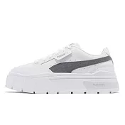 PUMA Mayze Stack Wns 女休閒鞋- 白灰-38436308 UK5.5 白色