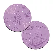 軟式珪藻土吸水杯墊 宇宙系列 杯墊 珪藻土杯墊 (2入/組)(10*10*0.5cm) 星際宇宙