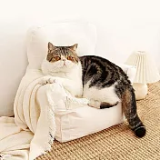 meoof 豆腐小沙發 寵物軟墊 沙發軟墊 貓睡墊 寵物床 白色