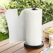 《Umbra》Ribbon廚房衛生紙架(黑) | 餐巾紙架 廚房紙巾架