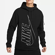 Nike Tech Fleece 男連帽上衣-黑-DX0578010 XL 黑色
