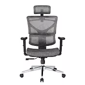 IDEA-頂仕商務舒適護腰公學電腦椅 黑色