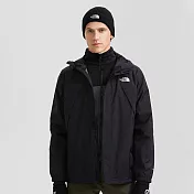 The North Face M ANTORA TRICLIMATE APFQ 男防水透氣寬鬆連帽三合一外套-黑-NF0A7W7TNY7 S 黑色