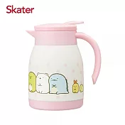 日本 Skater 不鏽鋼保溫咖啡壺(600ml)-角落小夥伴