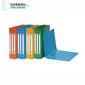 (24入1箱)同春F202環保A4中間強力夾 紅