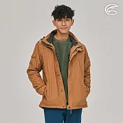 ADISI 男單件式防水透氣裡毛尼網外套(可拆帽) AJ1821030 (S-2XL)｜防風 防潑水 防水透濕 防水貼條 毛尼網裡 戶外機能 S 銅卡
