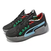 Puma 籃球鞋 Court Rider Chaos Block 男鞋 黑 藍 37826501