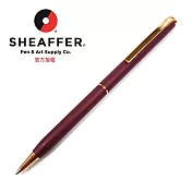 SHEAFFER 統帥 紅砂金尖金夾 原子筆 263